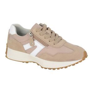Cipriata Womens/Ladies Ferrara Action Leather Sneakers / Light Taupe